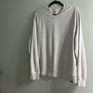 Faherty light grey the legend sweater